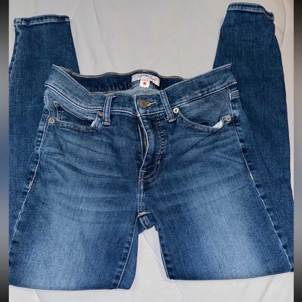 Women’s Lucky Brand SIZE 6/28 high rise skinny jeans